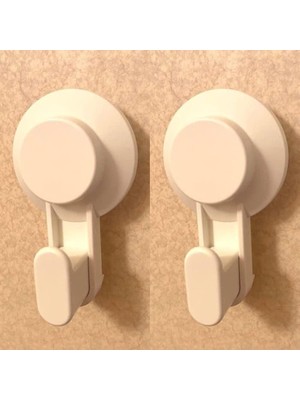 Ikea Tısken Vantuzlu Kanca, Beyaz (2'li Paket)