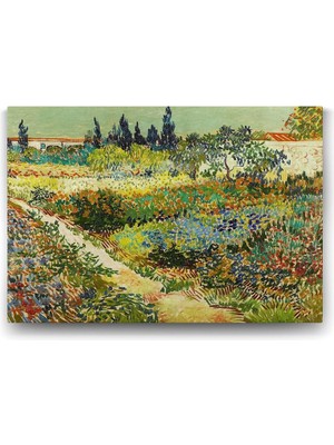 Van Gogh - At Arles Tablosu - 45X30CM