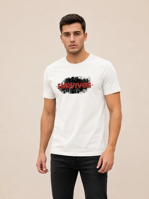 Vigoss Jeans VIGOSS ACTION BASKILI ERKEK T-SHIRT 62918-03370
