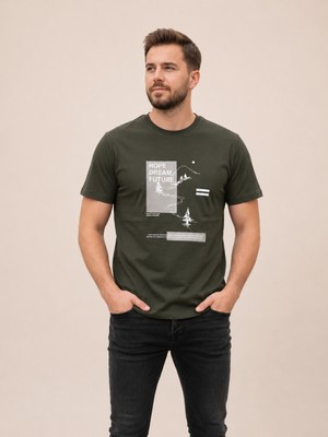 Vigoss Jeans VIGOSS ACTION BASKILI ERKEK T-SHIRT 62916-03370