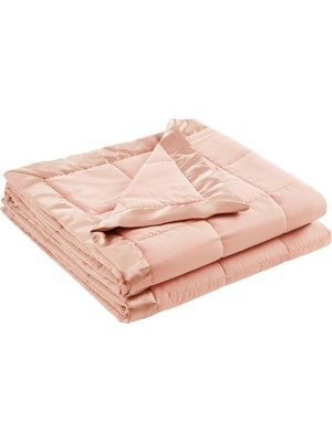 Mikrofiber Battaniye Lüks Dikiş Saten Bağlama Vurgulu 3m Scotchguard Kılıf Kir Tutmaz Hipoalerj