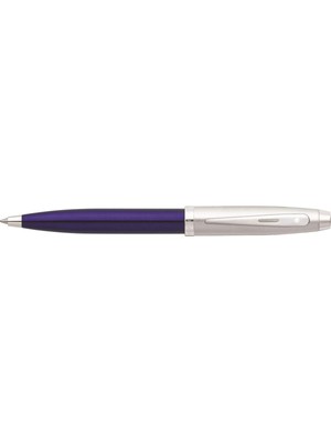 9308-2 Sheaffer 100 Tükenmez Kalem Mavi - Krom