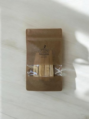 Palo Santo Tütsüsü- Sertifikalı, Yüksek Reçineli, Doğal Kokulu Ağaç Çubukları - Ruhsal Ar