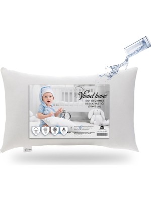 Vionel Home Su Geçirmez Bebek Yastığı, 35X45, Küçük Çocuklar Ultra Yumuşak, Makinede Yıkan