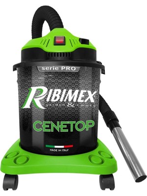 Cenetop Elektrikli Şömine ve Soba Çok Amaçlı Kül Süpürgesi 18 Lt Italy