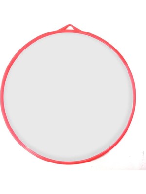 29.5 cm Çapında Pratik Plastik Kullanışlı Hesaplı Yuvarlak Banyo Aynası