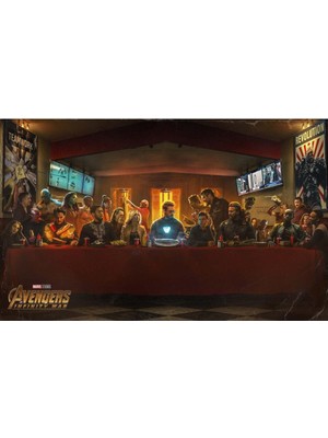 512 Store Marvel Avengers Infinity War Duvar Poster, Qpskwlwp