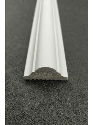 Decozza Boyanabilir Duvar Çıtası 4cm 5 Boy 12 Metre(1boy 240 cm DF-4020) Ekru