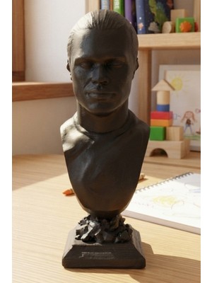 Craft 3d Atölye Haaland (13 Cm Boyunda)  Beton Biblo Figür- Paketi İle Beraber