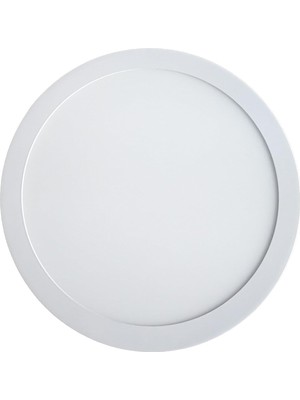 Uzlight 24W 3000K Sıva Üstü Sarı Işık Yuvarlak Tavan LED Panel
