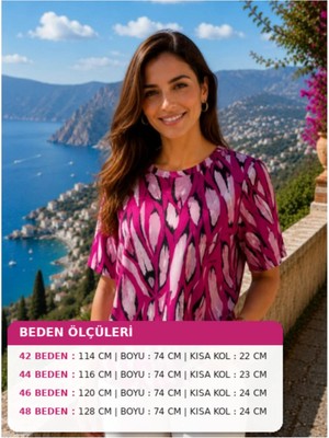Kado Bluz Bürümcükcük Pempe - Si̇yah Renli̇ Kisa Kollu