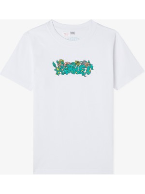 Market In The Garden Çocuk Beyaz T-Shirt
