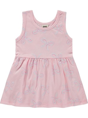 Civil Baby Fiyonk Empirme 6-18 Ay Elbise - Pembe