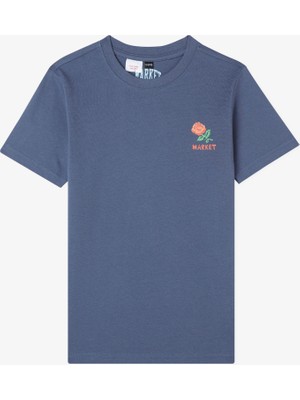 Market Have A Nice Day Çocuk Mavi T-Shirt