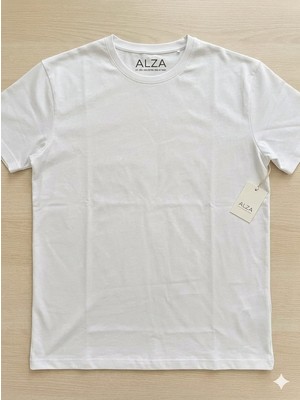 Alza Design Kişiselleştirilebilir %100 Pamuklu Unisex Basic Tişört-Kendi Tasarımını Basalım