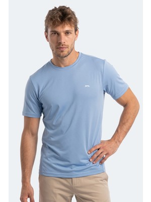 Slazenger Hardflex Erkek  Açık Mavi Tişört