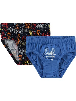 Civil Boys Graffiti  2-10 Yaş 2'li Külot Set - Standart