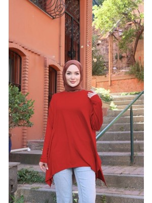 Nisum Moda Yanları Yırtmaçlı Salaş Tunik