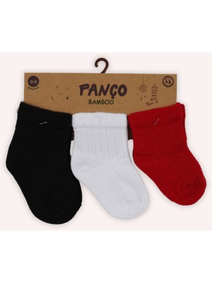 Panço Unisex Çizgili Soket Çorap Multi Set
