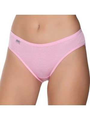 Gümüş 6001 12'li Kadın Ribana Düz Biye Bikini