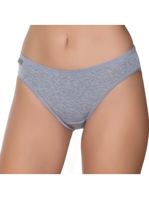 Gümüş 6001 12'li Kadın Ribana Düz Biye Bikini