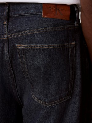 Calvin Klein Erkek Lacivert Calvin Klein Baggy Rebel Sapphıre, Ub2 Lacivert Erkek Kot Pantolon