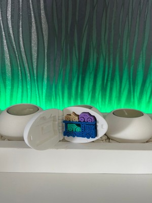 3dvibeswithmerve Sürpriz Yumurta Mini Araçlar
