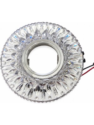2 Adet Noas YL65 1777  Athena LED Çerçeveli 4000K Kristal Cam Spot