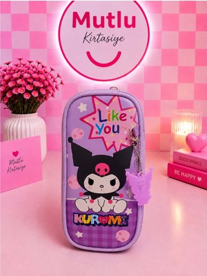 Kuromi Kabartmalı Kalem Kutusu