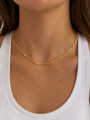 Sirius Jewelry 925 Gümüş | Kutup Yıldızı Figürlü Zincir Kolye