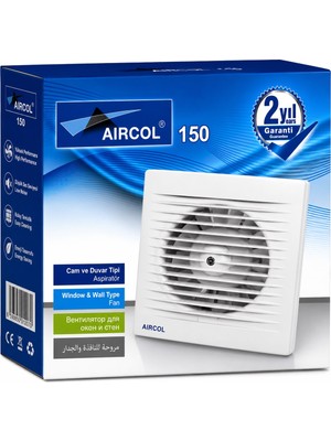 AIRCOL150 Lik Aspiratör Fan