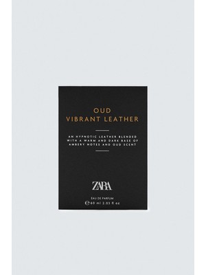 Zara Oud Vıbrant Leather Edp 60 ml  Indirimsehri