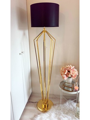 Modi Lighting Hexagon Gold Lambader MD-CLK011-GDL
