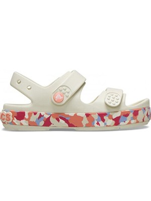 Crocs Crocband Cruiser Glow Confetti Band Sandal Çocuk Günlük Sandalet 212527-2MKBEYAZ