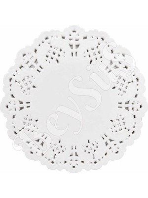 BeySüS 100LÜ Tabak Altlığı Dantel Kağıt 9 cm