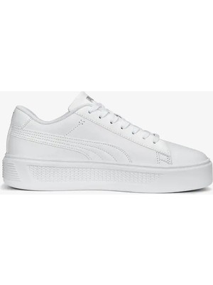 Puma Smash Platform 390758-01 Beyaz/beyaz