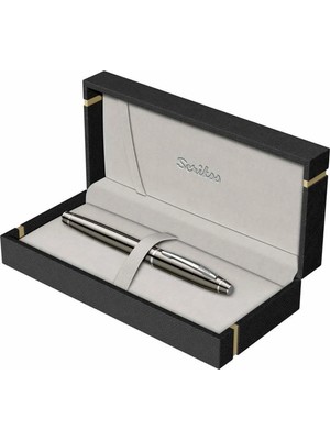 Scrikss 35 Roller Kalem Titanium Lüks Kutuda