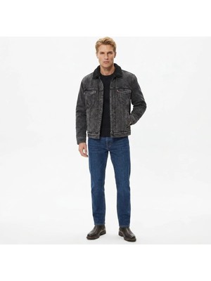 Levi's Pamuklu Rahat Kesim kürklü Kot Ceket Erkek Kot Ceket