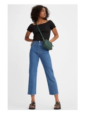 Levi's Bayan Kot Pantolon 72693-0117-MAVI 24 - 27