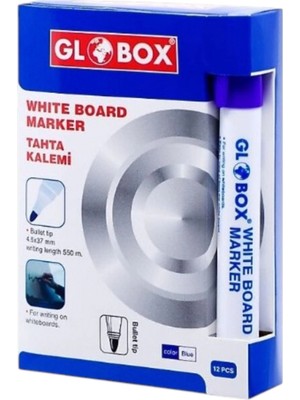 Globox Mavi Tahta Kalemi ( 12 'li Kutu )