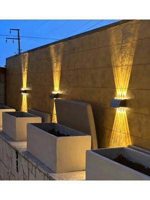 Tech Butiq 1 Adet Cata Ct 8010 Kos 20W Solar LED Aplik 3200K Gün Işığı