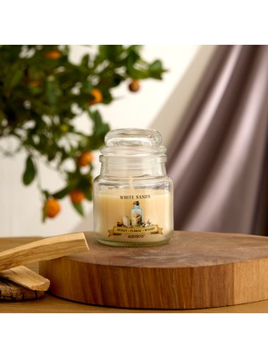 Karaca Home Terapi Calm Beyaz Kum Kokulu Mum 65 gr
