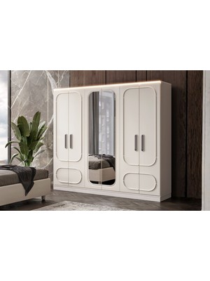 Doressa Meiss 6 Kapılı Gardırop