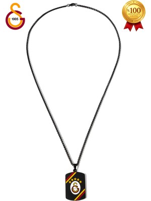 Galatasaray Gs Plaka Kolye (Siyah)