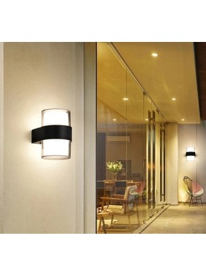 sbodurhome 1 Adet Noas YL83 2002 Troya LED Dekoratif Aplik 10W 3200K Günışığı