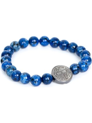 Fb Lapis (8mm)  Doğaltaş Bileklik