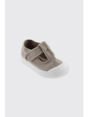 Panço Victoria Unisex Bebek Bej Ayakkabı