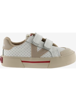 Panço Victoria Unisex Bebek Bej Ayakkabı