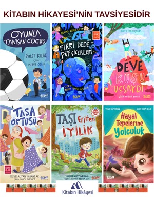 Gülce Kitap 2.3. Sınıf- Oyunla Tanışan Çocuk, Tasa Örtüsü, Deve Kuşu Uçsaydı, Fikri Dede ve Püf Çiçekleri, Taşı Eriten Iyilik, Hayal Tepelerine Yolculuk(6kitap)