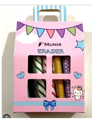 Munis Desenli Çanta Silgi